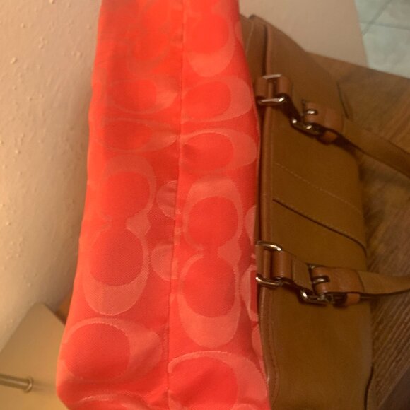 Vintage Coach Hamilton Kelly (2005) 7465” Brown Tan Leather Purse - Picture 13 of 16